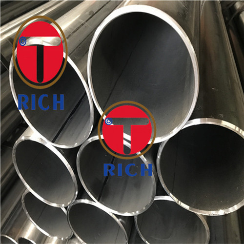 GB / T12771 Parlak Sıvı Teslimatı Kaynaklı Paslanmaz Çelik Borular 12Cr18Ni9