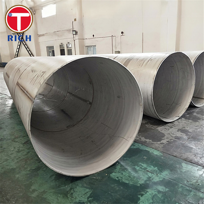 İyi bir fiyat. ASTM A409 TP201 Korosif veya Yüksek Sıcaklık Hizmetleri İçin Saldırılmış Büyük Diametralı Austenitik Paslanmaz Çelik Boru çevrimiçi