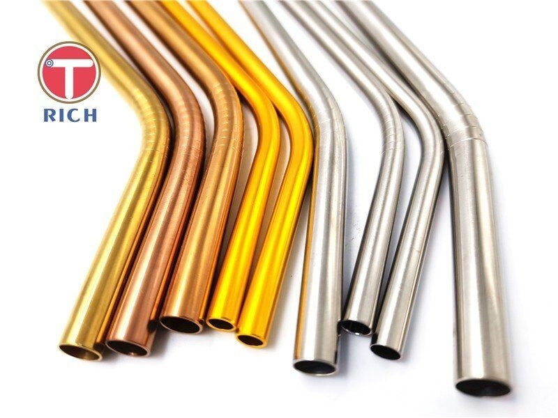 İçme İçecek İçin Çevre Dostu Gıda Sınıfı 304/316 Paslanmaz Çelik Pipet Seti