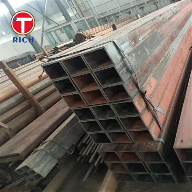 ASTM A500 Sınıf A Galvanizli Kaynaklı Çelik Boru Kaynaklı Siyah Kare Çürük Boru İnşaat için