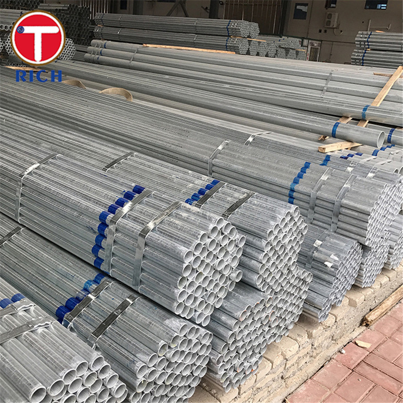 ASTM A795 Sınıf A kaynaklı çelik boru: Yangın koruması için Siyah ve sıcak batırılmış çinko kaplı galvanizli kaynaklı çelik boru
