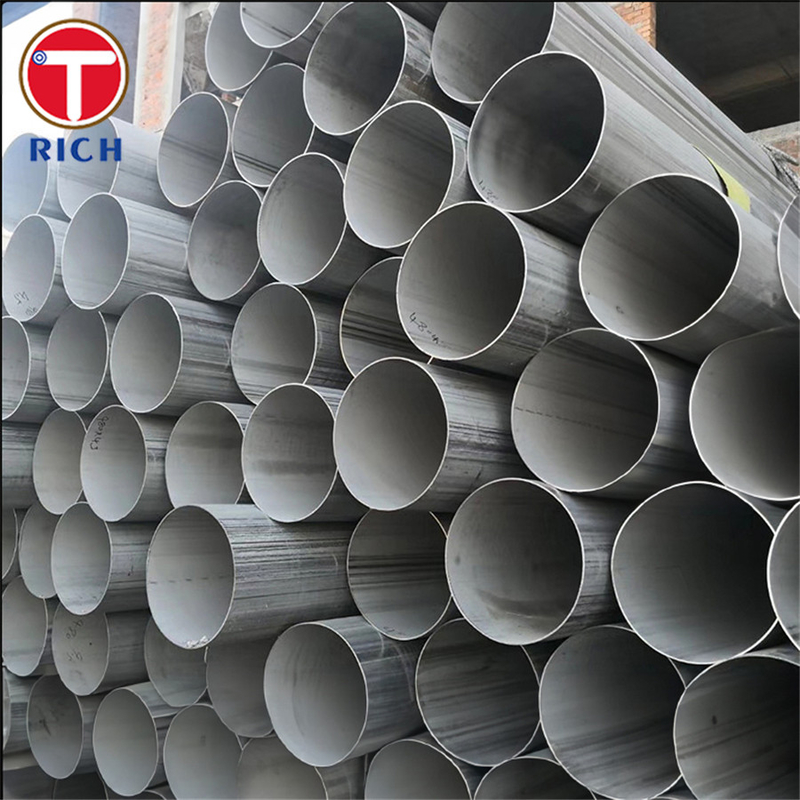 ASTM A813 TP201 Saldırılmış Çelik Tüp Genel Amaçlı Tek veya Çift Saldırılmış Austenitik Paslanmaz Çelik Boru