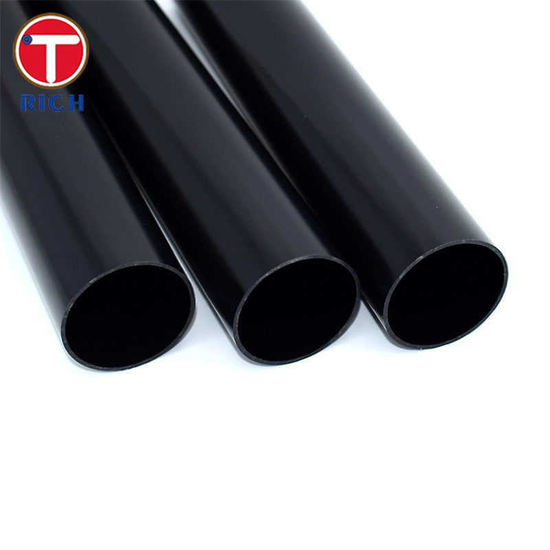 ASTM A1024 50 Sınıf Çelik Hattı boru Basınçlı sıvı dağıtım için siyah düz uçlu dikişsiz çelik boru