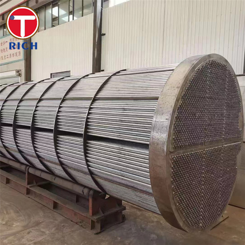 ASTM A688 304 Su ısıtma makinesi ısı değiştiricisi için kaynaklı austenitik paslanmaz çelik boru