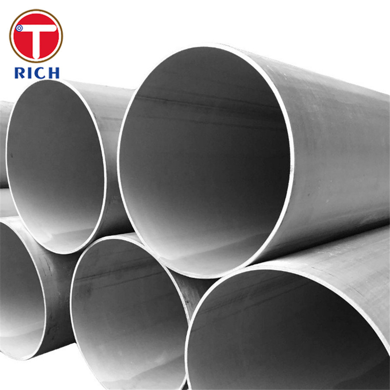 ASTM A928 Sınıf 2205 Çift Çelik Paslanmaz Çelik Boru Kimyasal Taşıma için EFW Çelik Boru