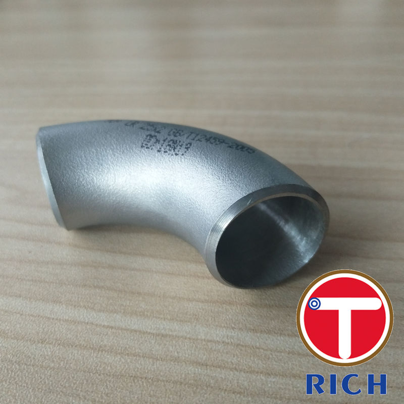 90 Derece LR Dirsek Boru İşleme ASME B16.9 316L 304L Dikişsiz Paslanmaz Çelik