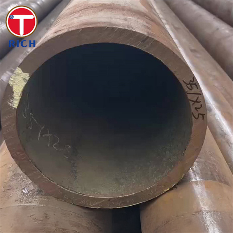 DIN 17172 StE 210.7 Yanıcı gaz taşımacılığı için uzun mesafe düşük alaşımlı gaz çelik borusu
