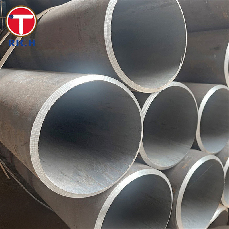 DIN 17172 StE 210.7 Yanıcı gaz taşımacılığı için uzun mesafe düşük alaşımlı gaz çelik borusu