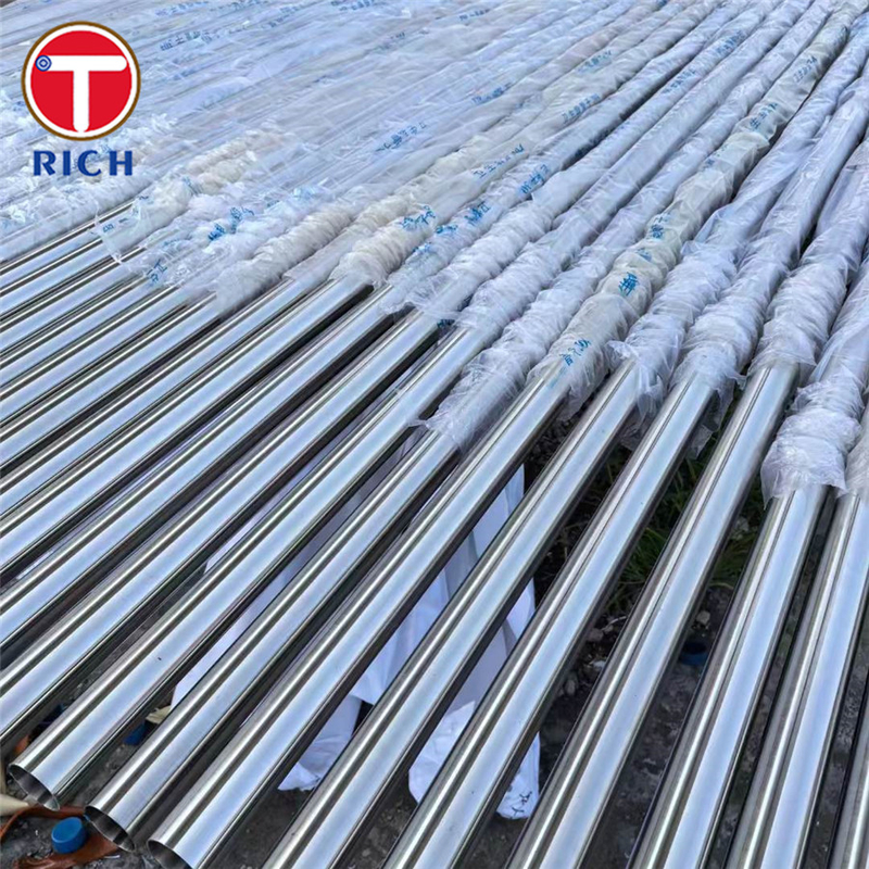 DIN 28180 X5CrNi18-10 Isı Değiştiricisi Tüpler Tüplü Isı Değiştiriciler için Düzüzüzsüz Paslanmaz Çelik Tüpler