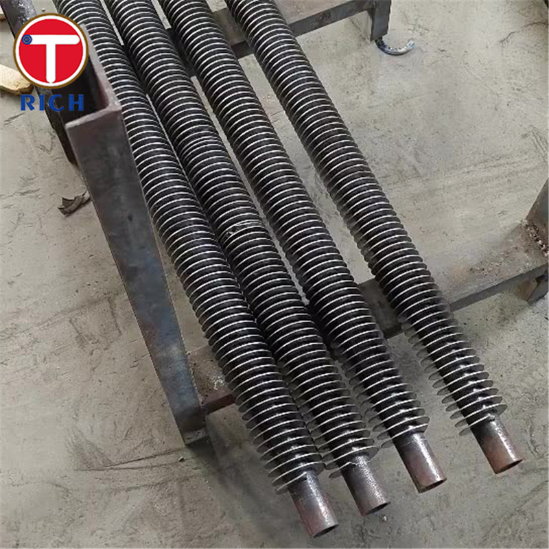 Karbon Isı Değiştiricisi için ASTM A498 Sınıf 1 dikişsiz paslanmaz çelik kanatlı tüp