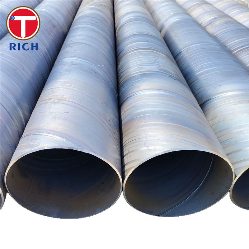 ASME SA139 Karbon Çeliği Testere Boruları Otomotiv Endüstrisi İçin Karbon Çeliği Spiral Kaynaklı Boru