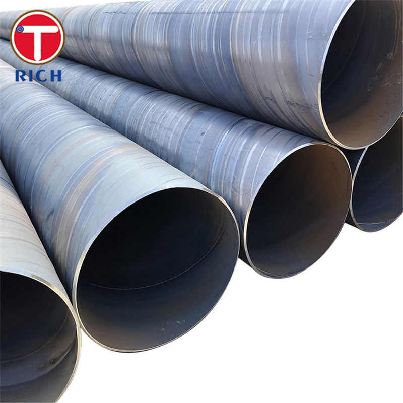 ASME SA139 Karbon Çeliği Testere Boruları Otomotiv Endüstrisi İçin Karbon Çeliği Spiral Kaynaklı Boru