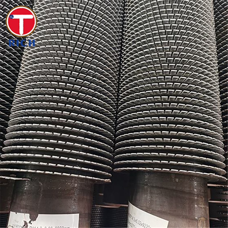 Yüksek Isı Transfer Verimliliğine ve Güçlü Kanat Bağlantısına Sahip Endüstriyel Isı Eşanjörleri için Spiral Kanatlı Boru