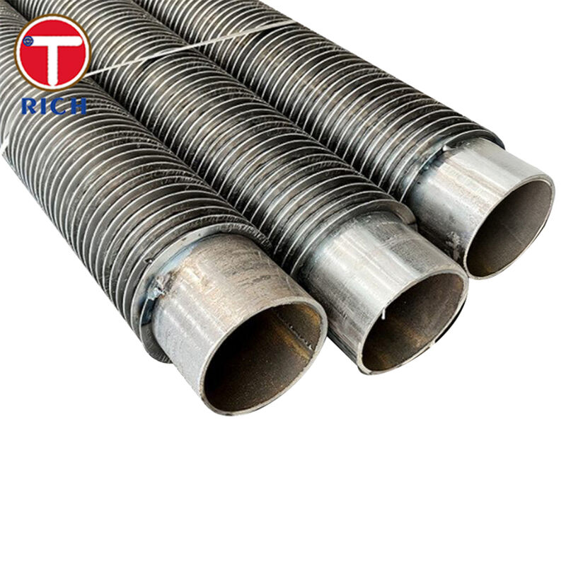 Alloy Steel Spiral Wound Finned Tube with L Foot for High Efficiency Heat Exchanger