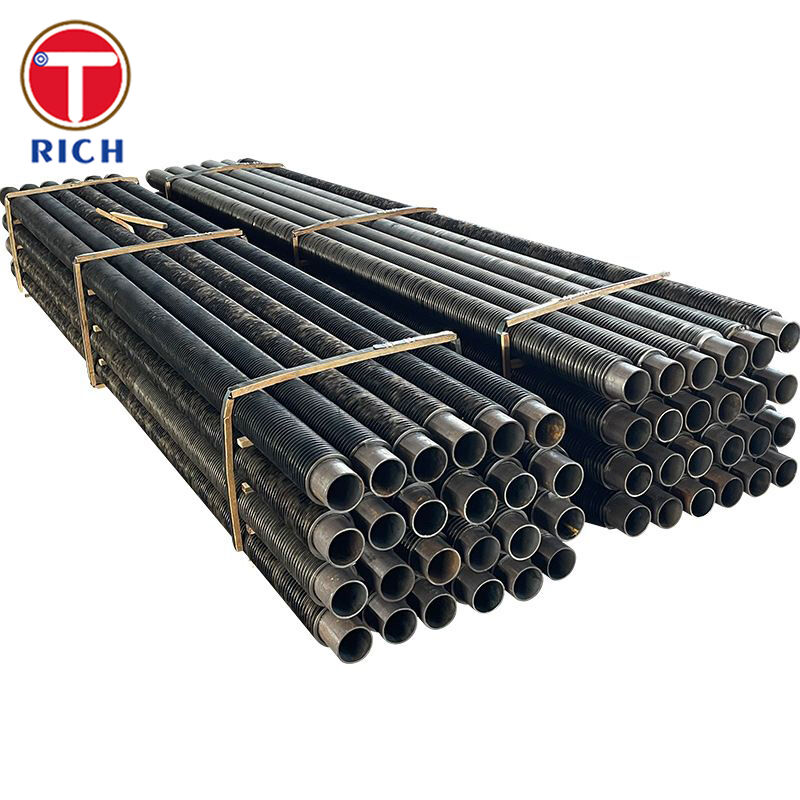 Korrozyona dayanıklı ısı değiştiricileri için alüminyum L-Ayak Gerginlik Yarı L Tipi Fin Tüp