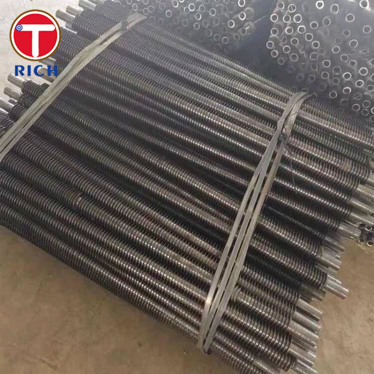 Korrozyona dayanıklı ısı değiştiricileri için alüminyum L-Ayak Gerginlik Yarı L Tipi Fin Tüp