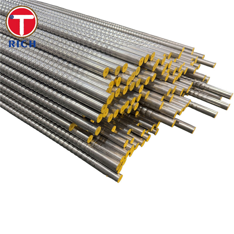 Paslanmaz Çelik Oluklu Boru Gaz Servisi için Sert Dalga Borusu, Isı Eşanjörü Sınıfı ve Korozyon Direnci