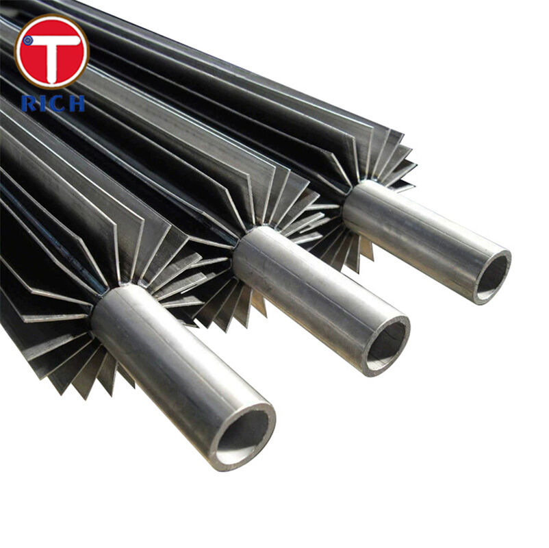 Yağ Eşanjörlerinde Geliştirilmiş Isı Transferi için Yüksek Sıcaklık Toleranslı Korozyona Dayanıklı Kaynaklı Boyuna Kanatlı Borular