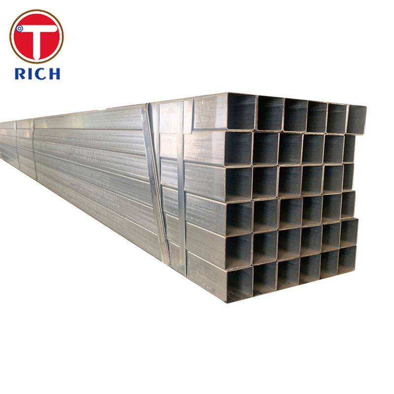 Soğuk Çekilmiş ve Sıcak Haddelenmiş Seçeneklerle Mimari Uygulamalar için Q235 Karbon Yapısal Çelik Kaynaklı Kare Boru