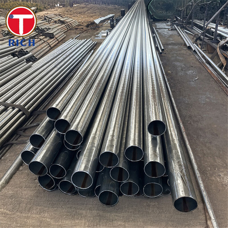 E235N Ra ≤ 4 μm Yüzey Kabalığı ile Otomotiv için Karbon Çelik Presizyon Hidrolik Dikişsiz Soğuk Çekici Tüp