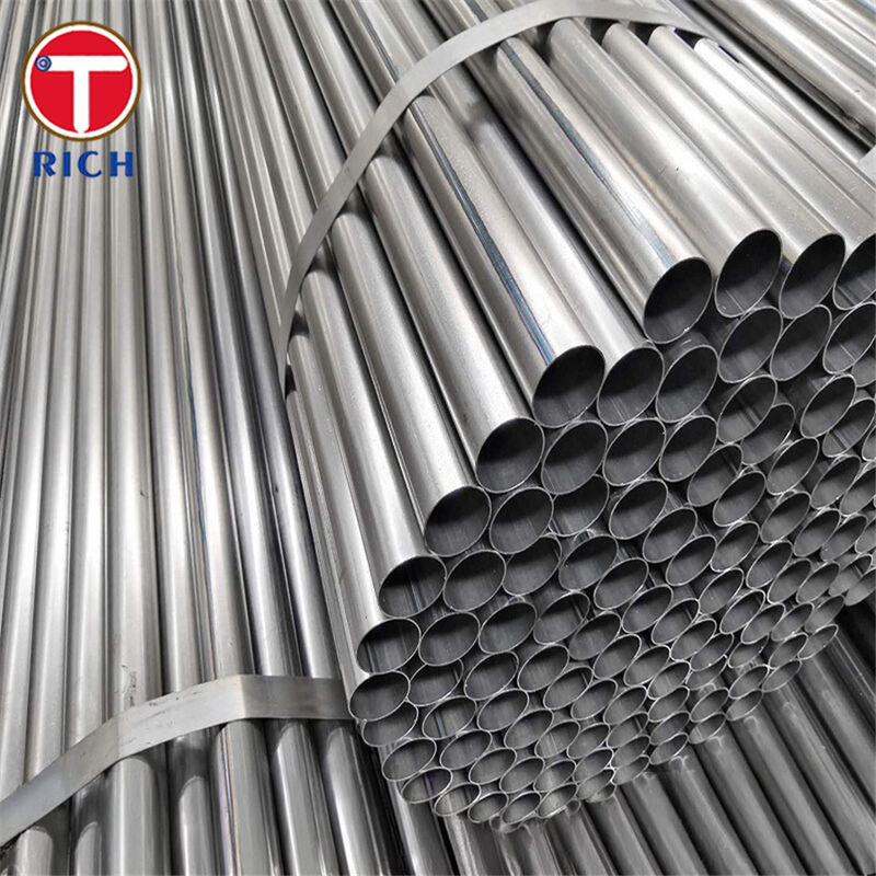 Egzoz Sistemleri İçin ERW Tekniği Kullanılarak Alüminyum-Silikon Kaplamalı ACMS ASTM A787 Alüminize Çelik Boru