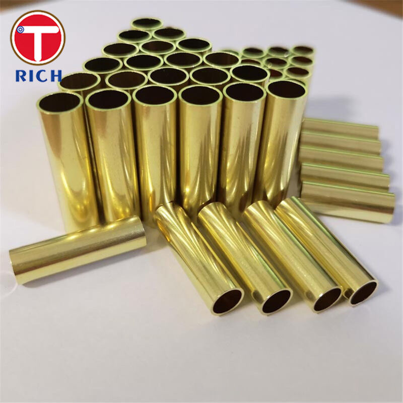 BFe10-1-1 Etkili ısı aktarımı için korozyona dayanıklı ve deniz suyu dayanıklılığı olan dikişsiz bakır-nikel kondansör tüpü