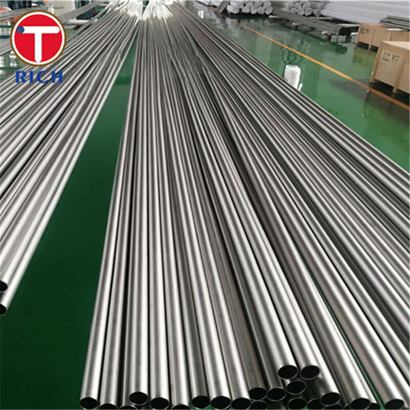 Soğuk Haddelenmiş ASTM B862 Sınıf 2 Titanyum Isı Eşanjör Borusu - Dikişsiz Korozyona Dayanıklı UNS R50400