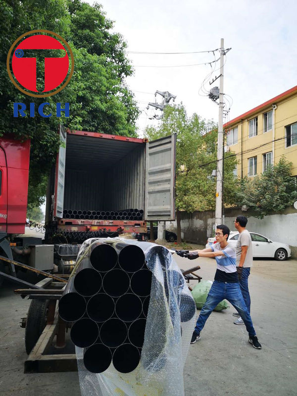 Ağır Kamyon Egzoz Sistemi İçin Elektrik Direnci Kaynaklı Çelik Boru ERW Çelik Borular