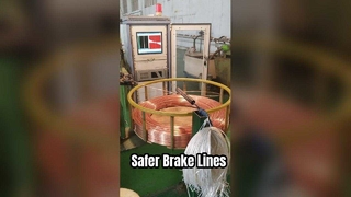 Fren Hattı Borusu SAE J527 Bakır Kaplama Çelik