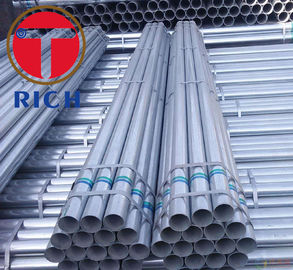 İyi bir fiyat. BS 1387 Q195 GI SS400 Kaynaklı Çelik Boru Yuvarlak Şekilli Galvanizli Çelik Boru çevrimiçi