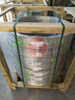 İyi bir fiyat. ASTM A269 APIRP5 C7 Süper Dubleks 2205 2507 Sarımlı Paslanmaz Çelik Borular çevrimiçi