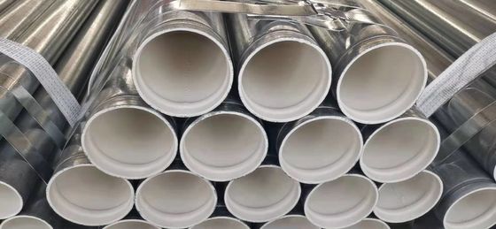 İyi bir fiyat. Galvanizli Gaza Dayanıklı Plastik Kaplı Q235 Çelik Boru çevrimiçi