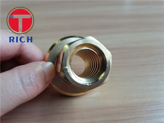 İyi bir fiyat. Pirinç C1100 Bakır Bronz Cnc Torna Torna Parçaları Diş Açma M12 M10 çevrimiçi